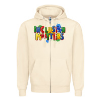Sandshell Inclusion matters Zipper Hoodie - FaDigitalArtStudio