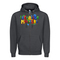 Smoke Inclusion matters Zipper Hoodie - FaDigitalArtStudio