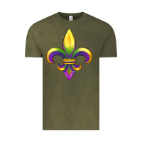Vintage Olive mardi gras Vintage Tee - RanaPortraitStore