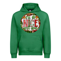 Emerald Christmas i'll be nice next year Urban Hoodie - Artiststas