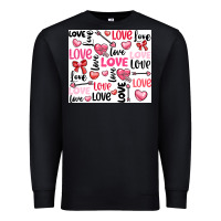 Black love Premium Sweatshirt - LillyAllenDesigns