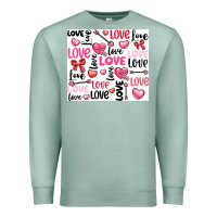 Seafoam love Premium Sweatshirt - LillyAllenDesigns