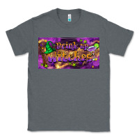 Charcoal Heather drink up witches Classic Tee - BarkalooDesign
