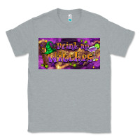 Heather Grey drink up witches Classic Tee - BarkalooDesign