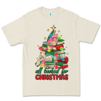 Bone christmas book tree Premium Tee - MaliasSmallBusiness