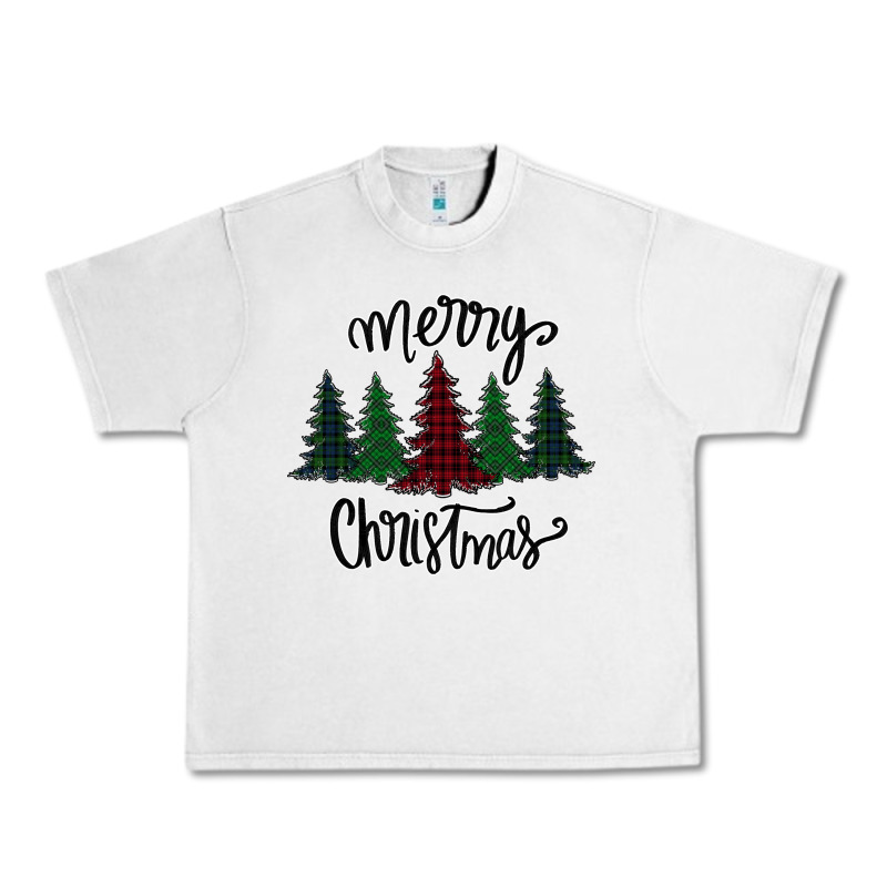 Merry Christmas Trees Urban Heavy Tee by Bettercallsaul | Teevron
