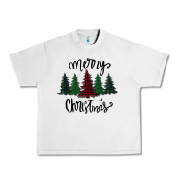 Lunar Rock Merry Christmas Trees Urban Heavy Tee - Bettercallsaul