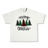Pistachio Merry Christmas Trees Urban Heavy Tee - Bettercallsaul