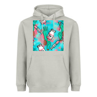 Moon Dust Nurse Gloves Seamless Pattern Heavyweight Hoodie - BundleAndBundleShop