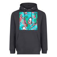 Nurse Gloves Seamless Pattern Heavyweight Hoodie | Teevron
