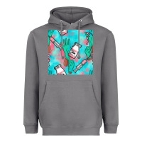 Storm Nurse Gloves Seamless Pattern Heavyweight Hoodie - BundleAndBundleShop