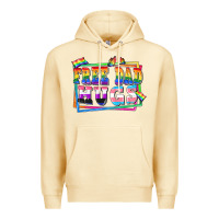 Pina Colada Free dad hugs pride Premium Hoodie - FaDigitalArtStudio