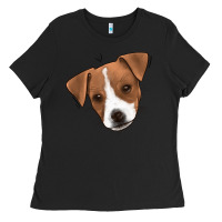 Black Jack Russel Ladies Tee - Jasminsmagicworld