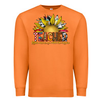 Carrot Teacher Premium Sweatshirt - CowhideDigitalArt