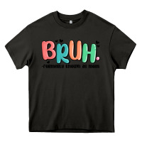 Asphalt bruh formerly known as mom Heavy Core Tee - MaliasSmallBusiness