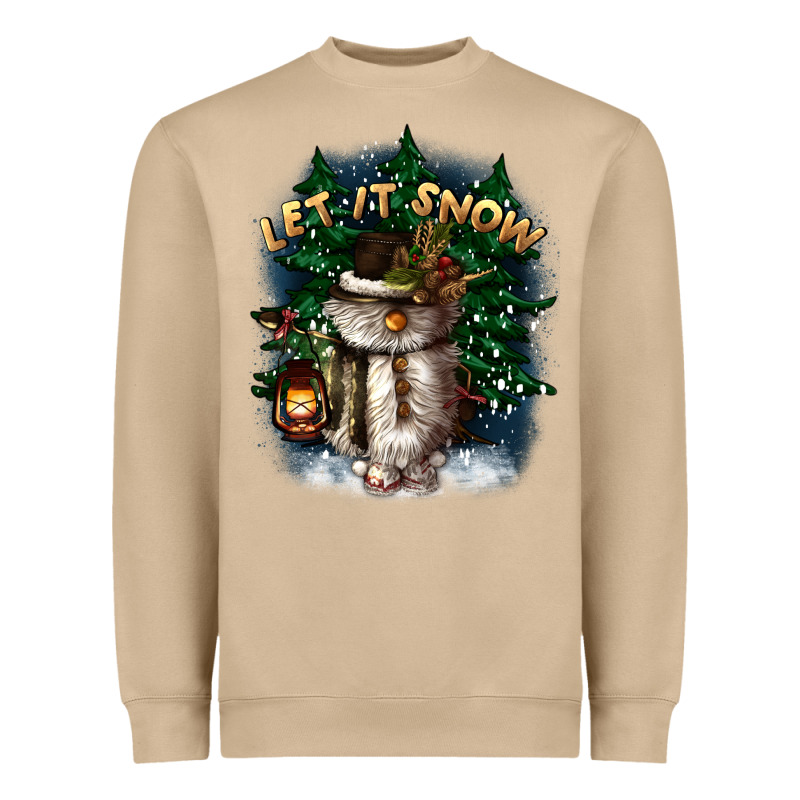 Let It Snow Heavyweight Sweatshirt by CowGirlArtShop | Teevron