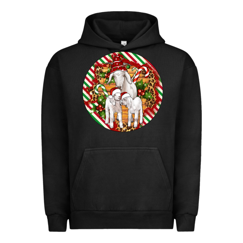 Christmas Goat Family Ornament Urban Hoodie by Artiststas | Teevron