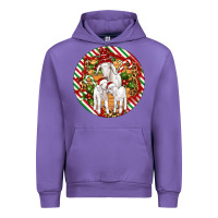 Tulip christmas goat family ornament Urban Hoodie - Artiststas