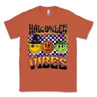 Copper halloween vibes smiley face Classic Tee - BarkalooDesign
