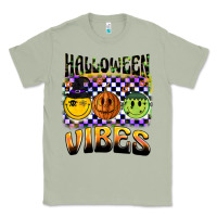 Matcha halloween vibes smiley face Classic Tee - BarkalooDesign