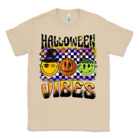 Mushroom halloween vibes smiley face Classic Tee - BarkalooDesign