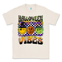 Natural halloween vibes smiley face Classic Tee - BarkalooDesign