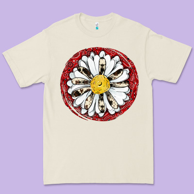 Daisy Premium Tee Designed By Jahusdesignshop