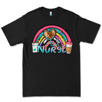 Black nurse rainbow Premium Tee - NancyCooperArtShop