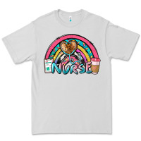 Dove Grey nurse rainbow Premium Tee - NancyCooperArtShop