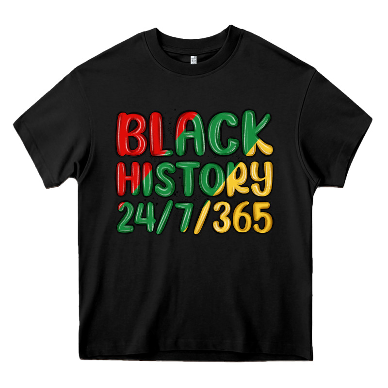 Black History Heavy Core Tee by MaliasSmallBusiness | Teevron