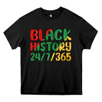 Black black history Heavy Core Tee - MaliasSmallBusiness