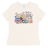 Bone just a girl who loves books Ladies Tee - MaliasSmallBusiness
