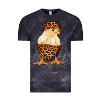 Cloud Black Chick with Leopard Eggshell Vintage Tee - Bettercallsaul