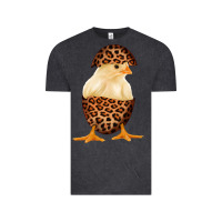 Vintage Black Chick with Leopard Eggshell Vintage Tee - Bettercallsaul