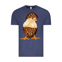 Vintage Denim Chick with Leopard Eggshell Vintage Tee - Bettercallsaul