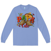 Colony Blue Papa cito Long Sleeve Tee - NancyCooperArtShop