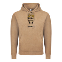 Vintage Coffee Glitter Patterned Leopard Mom Skull Vintage Hoodie - Bettercallsaul