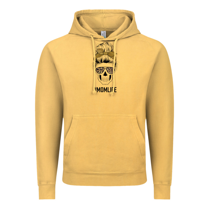 Glitter Patterned Leopard Mom Skull Vintage Hoodie by Bettercallsaul | Teevron