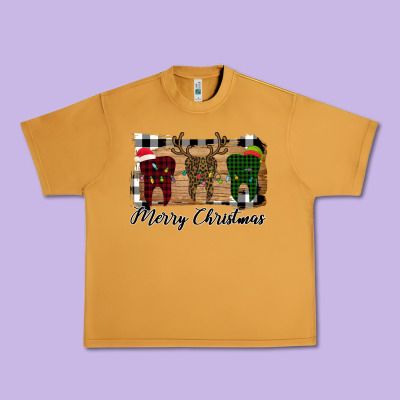 Merry Christmas Teeth Urban Heavy Tee Designed By Bettercallsaul