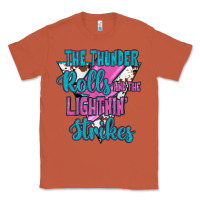 Copper The Thunder Rolls And The Lıghtnıng Strikes Classic Tee - JahusDesignShop