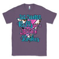 Lavender The Thunder Rolls And The Lıghtnıng Strikes Classic Tee - JahusDesignShop