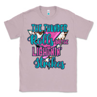 Lilac The Thunder Rolls And The Lıghtnıng Strikes Classic Tee - JahusDesignShop