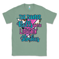 Sage The Thunder Rolls And The Lıghtnıng Strikes Classic Tee - JahusDesignShop