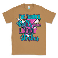 Toasted Coconut The Thunder Rolls And The Lıghtnıng Strikes Classic Tee - JahusDesignShop