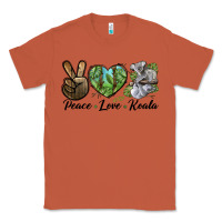 Copper peace love koala Classic Tee - LillyAllenDesigns