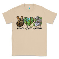 Mushroom peace love koala Classic Tee - LillyAllenDesigns