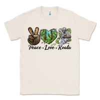 Natural peace love koala Classic Tee - LillyAllenDesigns