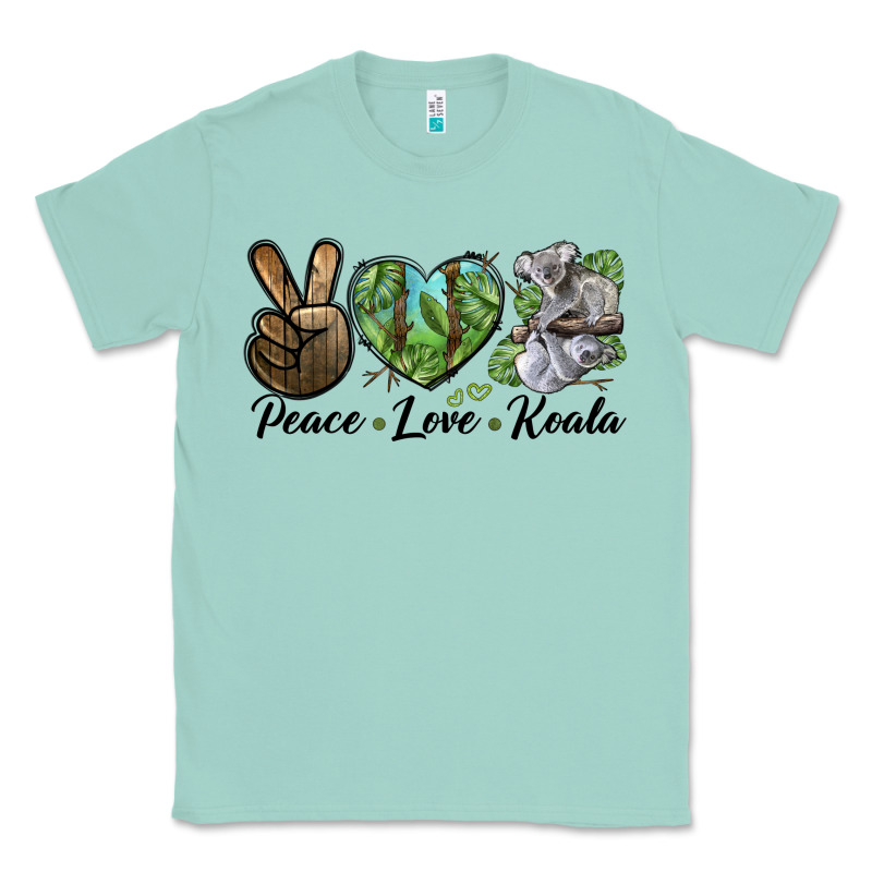 Peace Love Koala Classic Tee by LillyAllenDesigns | Teevron