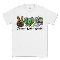 White peace love koala Classic Tee - LillyAllenDesigns