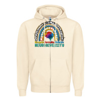 Sandshell Recognize normalize embrace neurodiversity Autism Zipper Hoodie - FaDigitalArtStudio